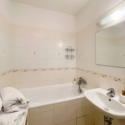 Rent of a furnished 1-room apartment, 36 m², Vajnory district, Bratislava, Slovakia